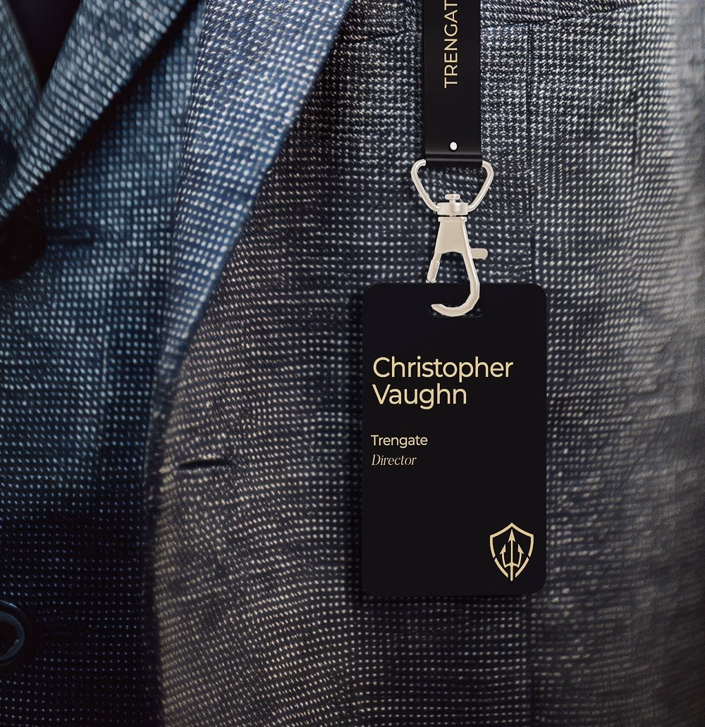 Trengate branding, logo and print design project